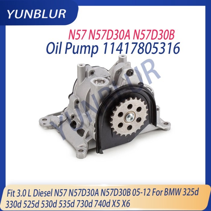 Engine Parts Oil Pump Fit 3.0 L Diesel N57 N57D30A N57D30B 05-14 For BMW 325d 330d 525d 530d 535d 7