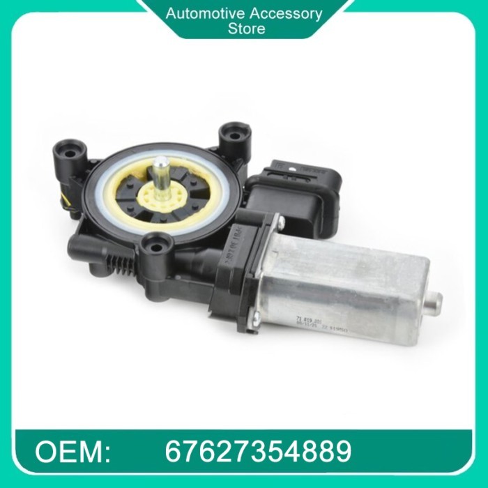 67627354889 Front Left Drive/ Right Rear Door Window Lifter Motor for BMW X1 F48 for MINI F55 16-23