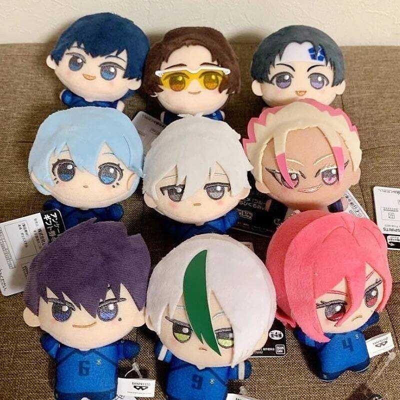 Lock Vol.7 Hiori You Isagi Yoichi Cosplay Plush Doll Fluffy Maumet Pendant Puppet Keychain Keyring