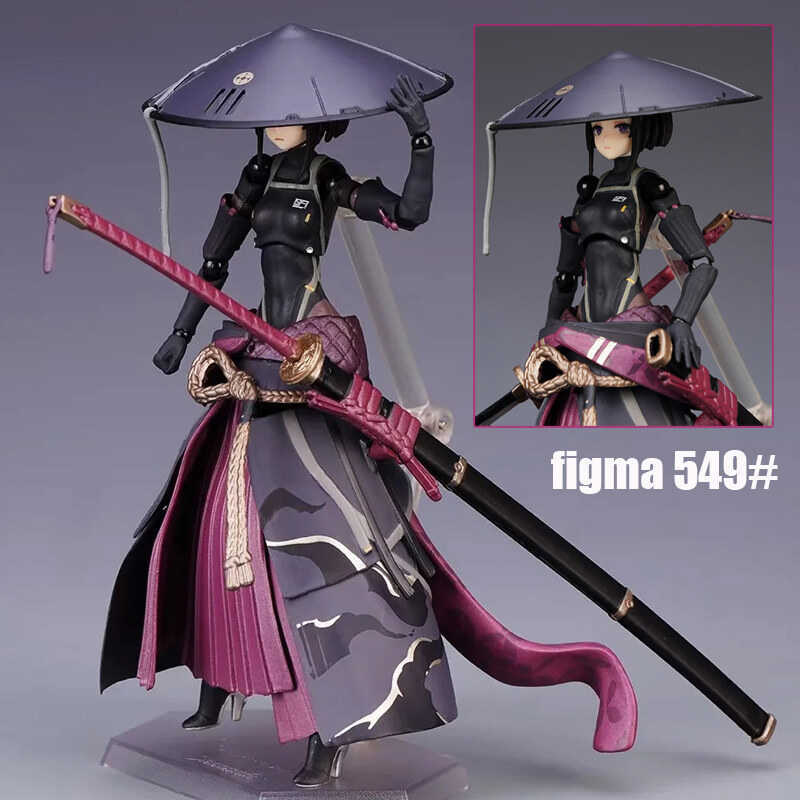 Figma 54# Ronin Wandering Samurai Mecha Musume Articulated Action Figure Female Figure Ornament Toy