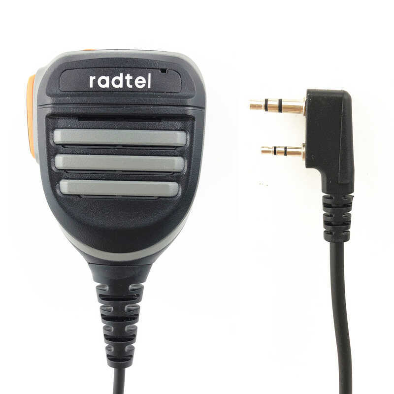 ▥ Heavy Duty กันน้ํา Walkie Talkie ลําโพงไมโครโฟนไมโครโฟนสําหรับ Radtel Rt-4D Rt-900 Rt-910 Rt-