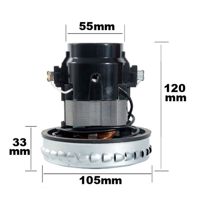 Vacuum Cleaner Accessories Motor Copper Wire Suction Machine 1000W/1200W Pure Copper Motor Universa