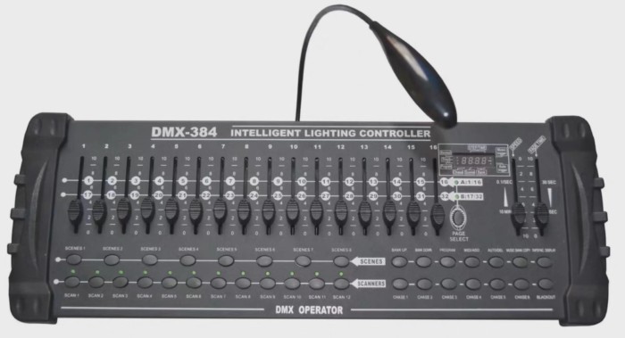 384 DMX512 Controller Led Controller LED Stage Lighting Equipment DMX DJ Disco Controller