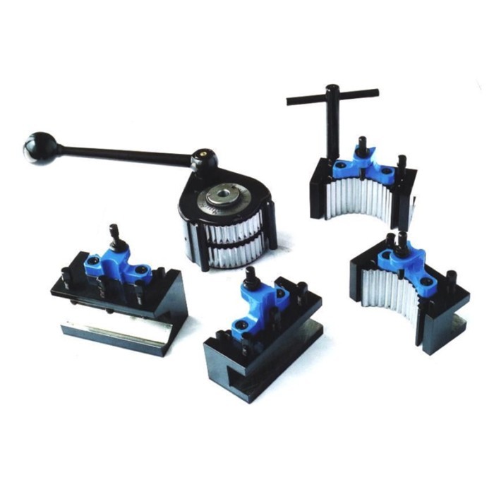 New E5/TOOE5  200-400mm lathe swing 40-position quick change tool post set, contain 1pcs tool post