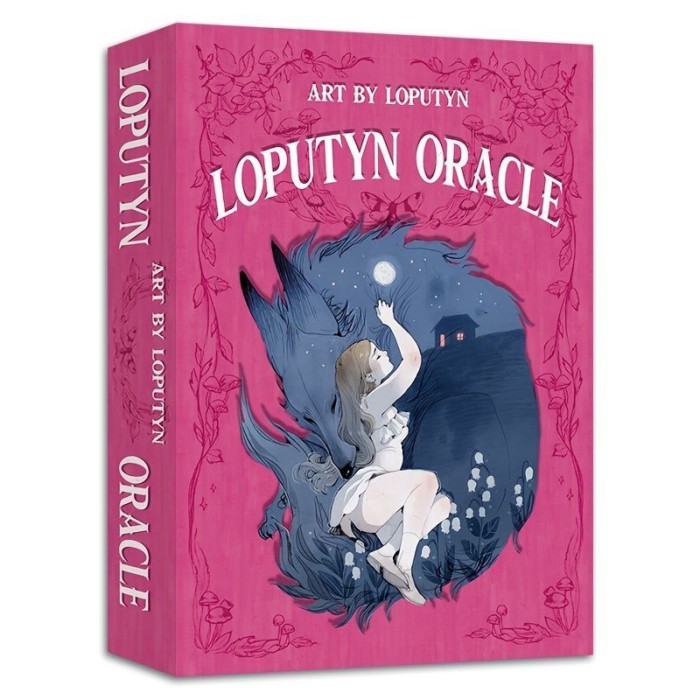 Loputyn Oracle Card Loputyn Oracle พร้อมการ์ดคู่มือคําแนะนําไพ่ทาโรต์การ์ดเกมกระดานภาษาอังกฤษ