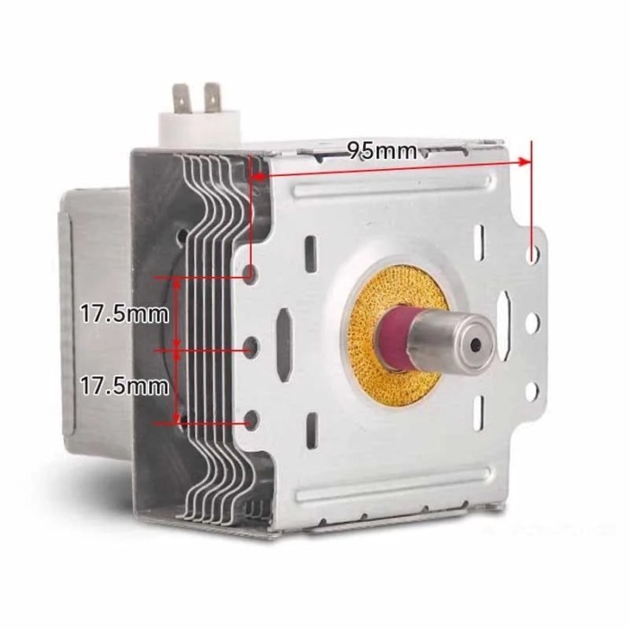 Microwave Oven Magnetron M24FB-610A, Core Heating Component