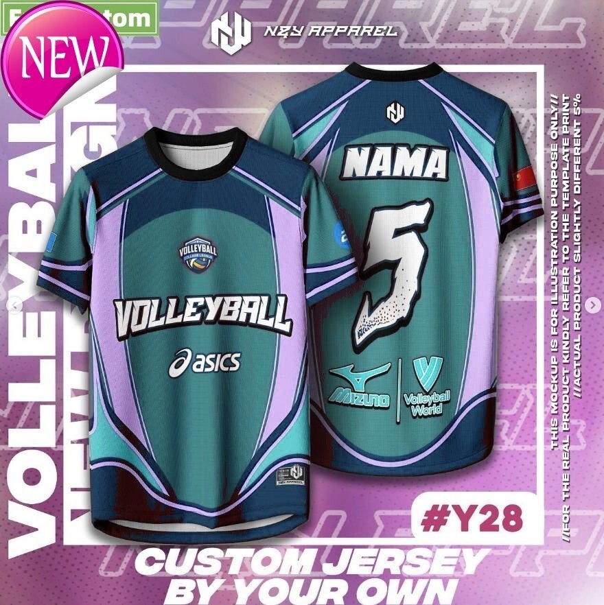 วอลเลย์บอลใหม่ 2026 พลีชIRT มัครไฟเบอร์ คอปก สแตนด์คอล ไซส์พิเศษสำหรับผู้ชายและผู้หญิง