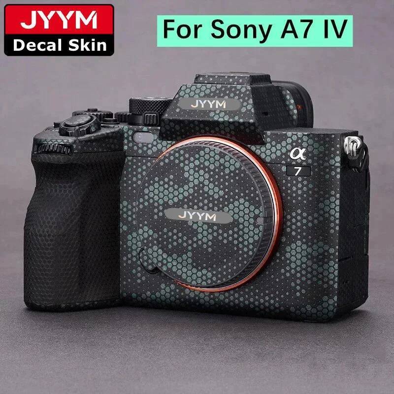 สําหรับ Sony A7M4 A7IV Decal ผิวสติกเกอร์กล้องไวนิล Wrap Anti-Scratch ฟิล์มป้องกัน A7 Mark 4 IV M4 M