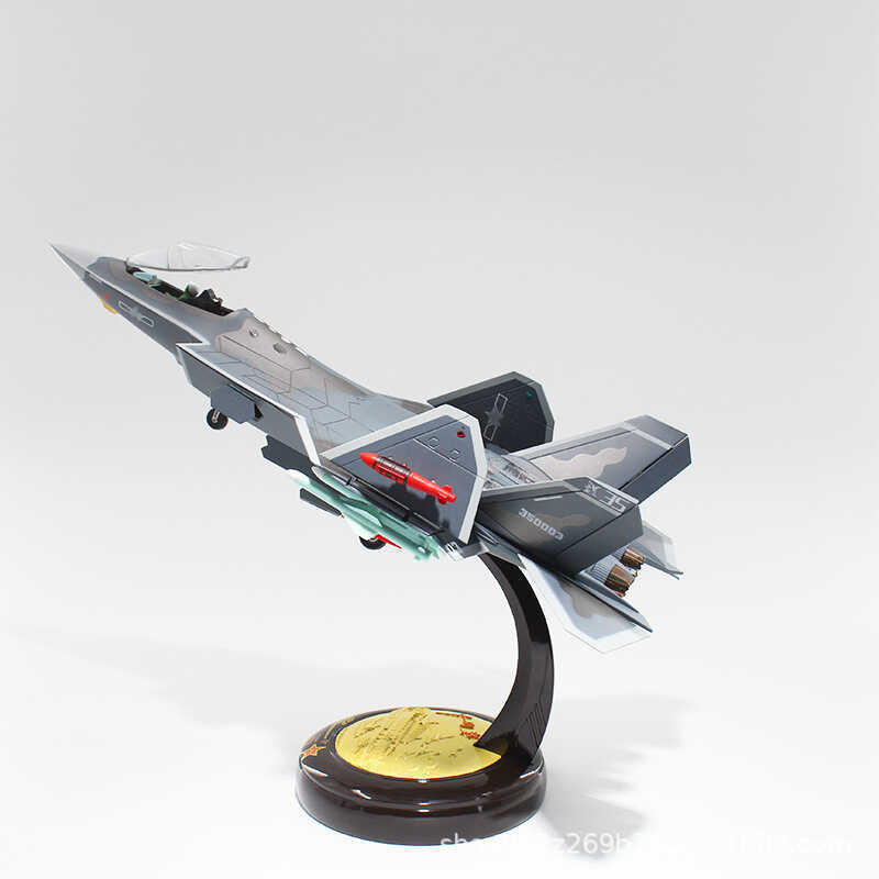 1: 30 J-35 Fighter 1: 48 ลูกปัด Naval นิทรรศการ J-35A Carrier เครื่องบิน J35 จําลองเครื่องบินเครื่อง
