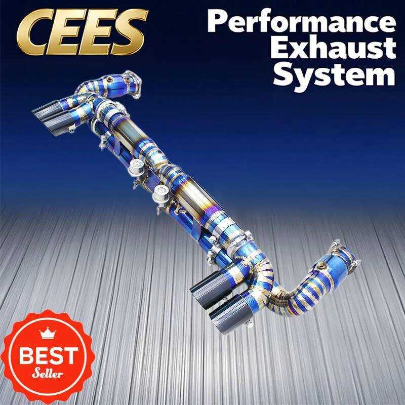 ระบบไอเสีย Valvetronic Catback ของ CEES สำหรับ Porsche 911 997/997.2 Turbo S 3.8T รุ่นปี 2010-2012