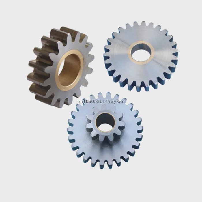 machinery accessories seven-wheel feeding machine steel gear 26 teeth 05H-2 double-layer combined t