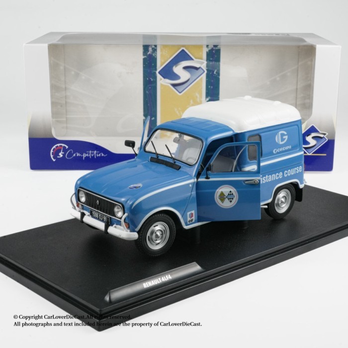 Solido/Solido 1: 18 Renault 4LF4 GORDINI SERVICE รถรุ่น