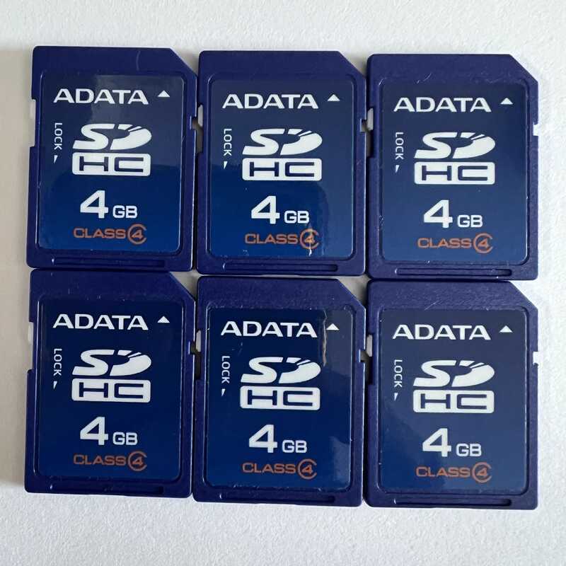 ยี่ห้อใหม่ ADATA SD Card 4G โฆษณาเครื่อง CCD กล้องดิจิตอลการ์ดหน่วยความจํารถเครื่องพิมพ์ SDHC การ์ดข