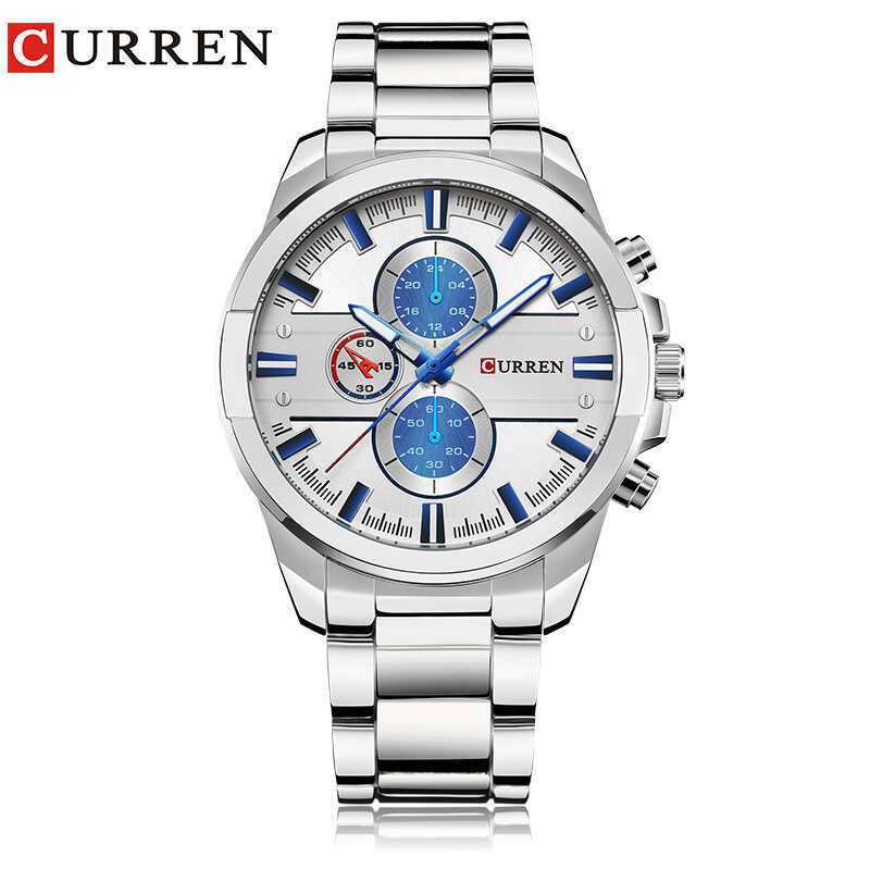 CURREN/CURREN 8274 นาฬิกากันน้ําสําหรับผู้ชายธุรกิจนาฬิกาข้อมือลําลองแฟชั่นนาฬิกาลําลอง