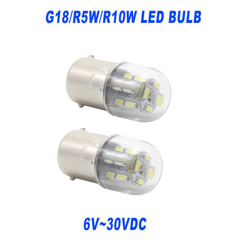 B15 ไฟสัญญาณ LED BA15D/BAY15D/BA15S กันน้ําเครื่องกลึงรถหลอดไฟ