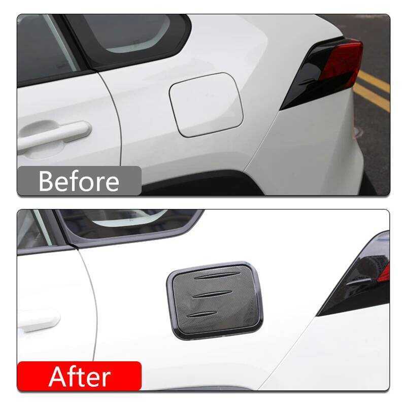 ▥   สำหรับ Toyota Rav4 Xa50 2019 2020 2021 2022 2023 2024 2025 RAV 4 ฝาครอบถังน้ำมันรถยนต์