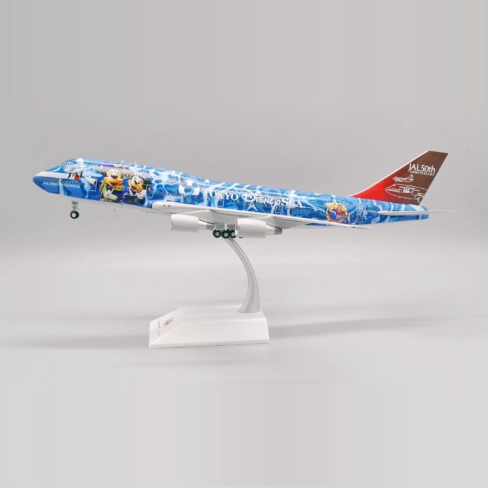 ข้อเสนอพิเศษ JC Wings 1: 200 Japan Airlines Disney B747-400 JA8905 รุ่นโลหะผสม Out of Print Model