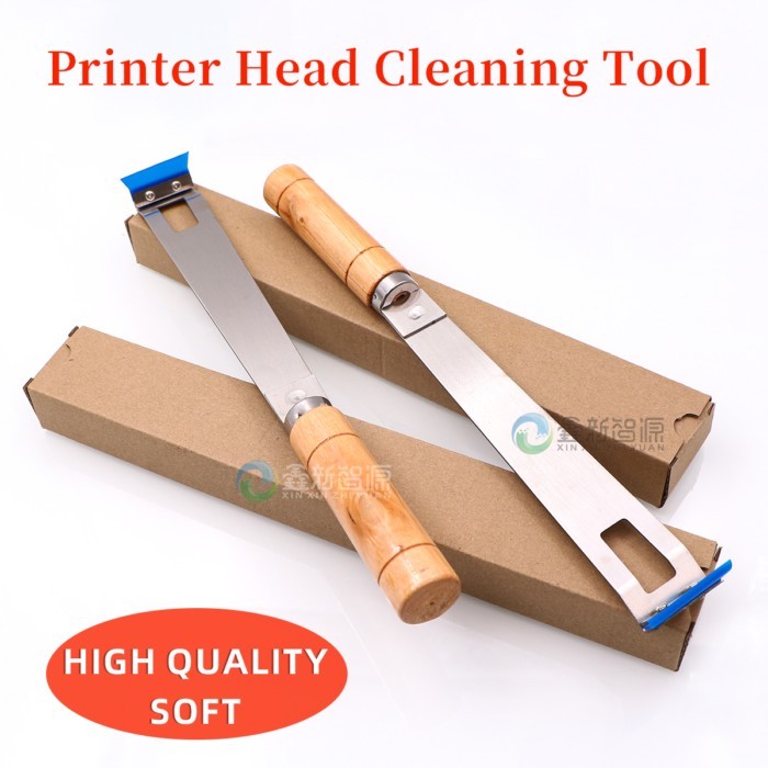 Printer Printhead Waste Ink Cleaning Tool Manual Ink Scraper for UV Eco-solvent Printer Print Head