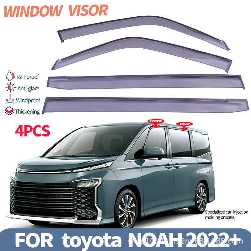 เหมาะสําหรับ Toyota NOAH NOAH VOXY 90 Series NOAH Rain Block ประตู Rain Eyebrow Board การปรับเปลี่ยน