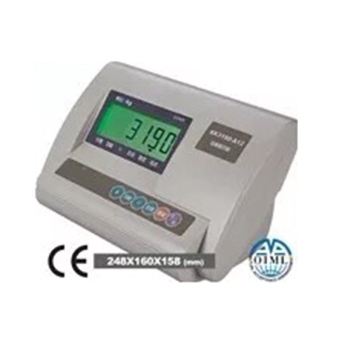 XK3190-A12 Digital Weighing Indicator LCD Display Head 6 Digit Anti-Vibration 350Ω Load Cell RS232