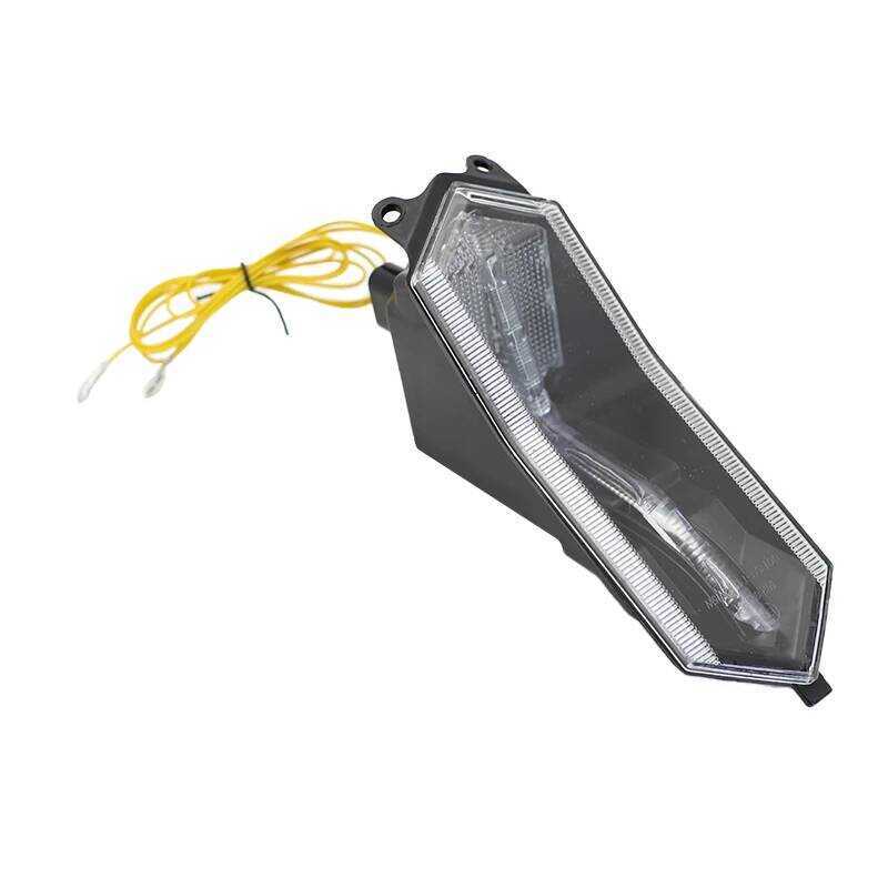 สำหรับ Yamaha YZF R1 R6 R7 Yzf-R1m R1s Yzf-R7 2015-2023 ไฟท้าย LED สำหรับมอเตอร์ไซค์ พร้อมไฟเบรกและ