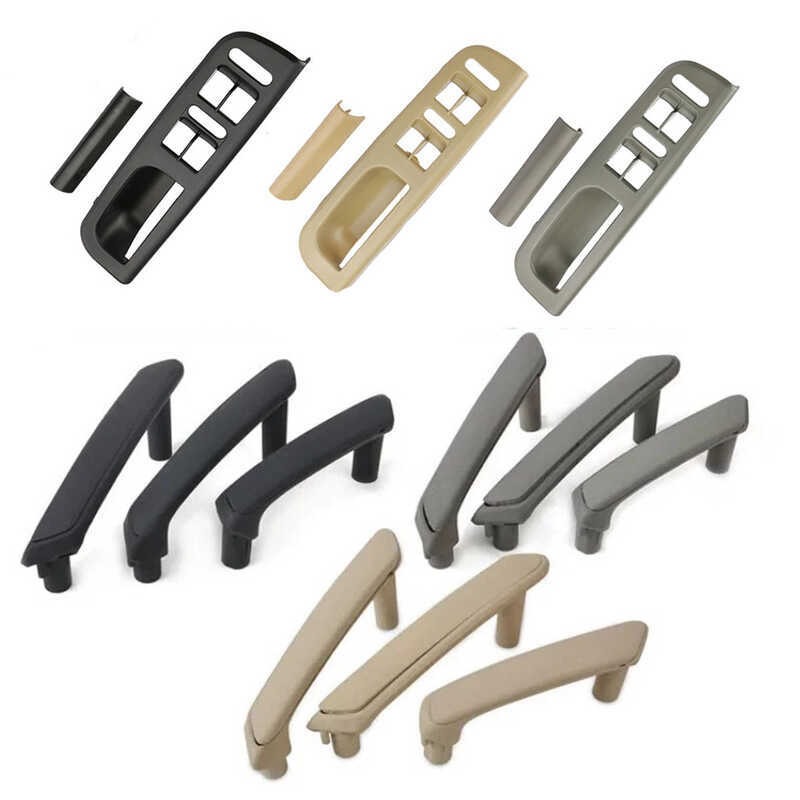 เหมาะสําหรับ Volkswagen Passat B5 B5.5 Old Passat ประตูรถด้านใน Handle Armrest สีดําสีเบจสีเทา