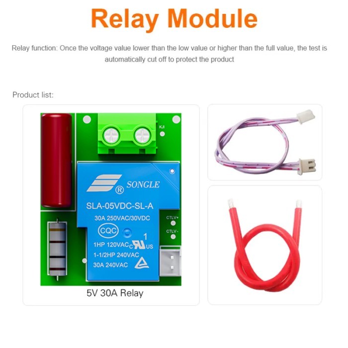 ATORCH DC5V 30A Delay for DT20W Meter
