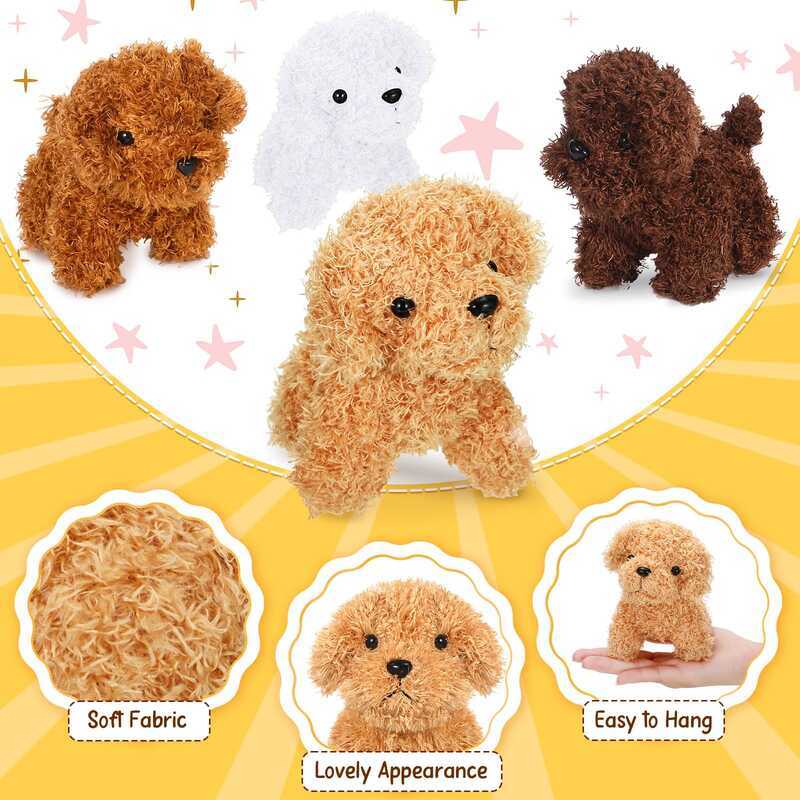 Plush Toys 4.72 Inch Stuffed Puppy Mini Plush For Adopt A Puppy Party Favors Christmas Baby Shower