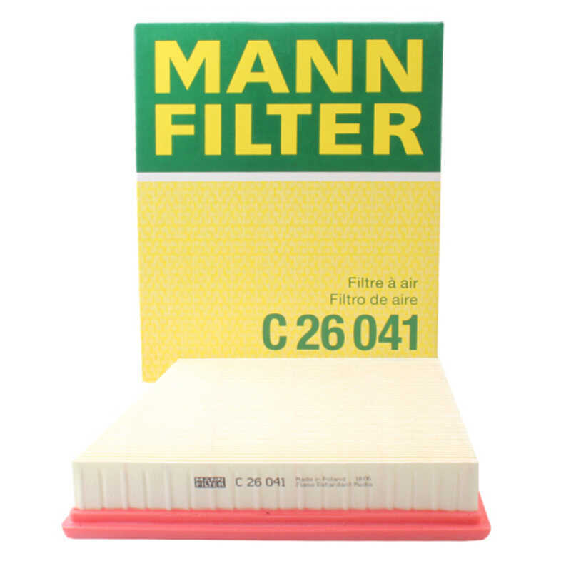 Man ยี่ห้อใช้ได้กับ Star Jaguar XE/XF/FP/XFL3.0T ซ้ายขวา Air Filter Element Grid C26041