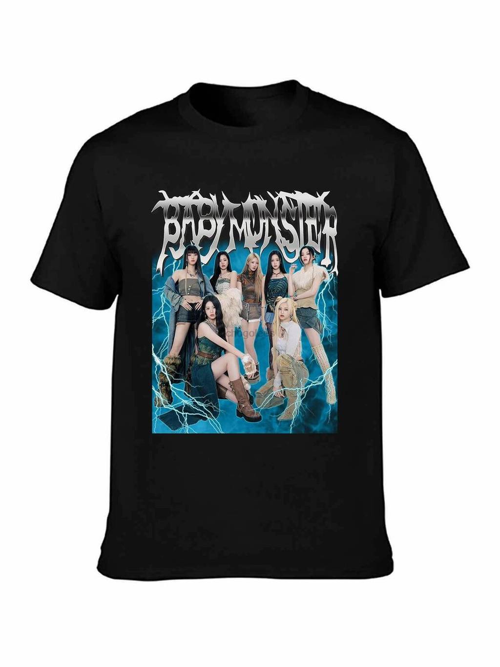 BABYMONSTER Kpop Retro เสื้อ BabyMonster Kpop เสื้อกันหนาว & Hoodie BabyMonster Merch BabyMons7er Te