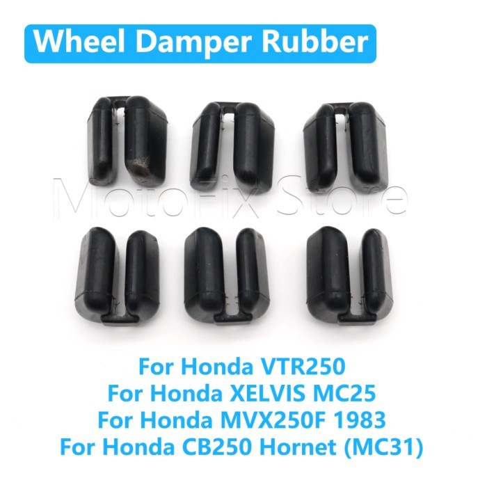 For Honda VTR250 CB250 Hornet MC31 XELVIS MC25 MVX250F 1983 Motorcycle Hub Sprocket Damper Rear Whe