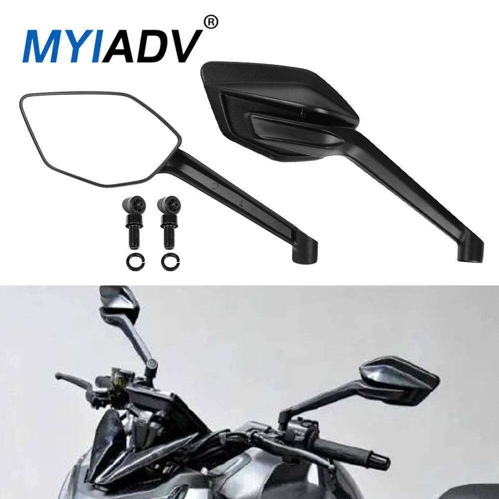 กระจกมองหลังรถจักรยานยนต์ Racing ด้านหลังกระจกมองข้างอุปกรณ์เสริมสําหรับ CFMOTO 450NK 675NK 800NK NK