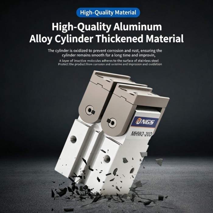 MHW2 Air Gripper Pneumatic Finger 180° Angular Type Rack Pinion Type Air CylinderMHW2-20D/D1 MHW2-2
