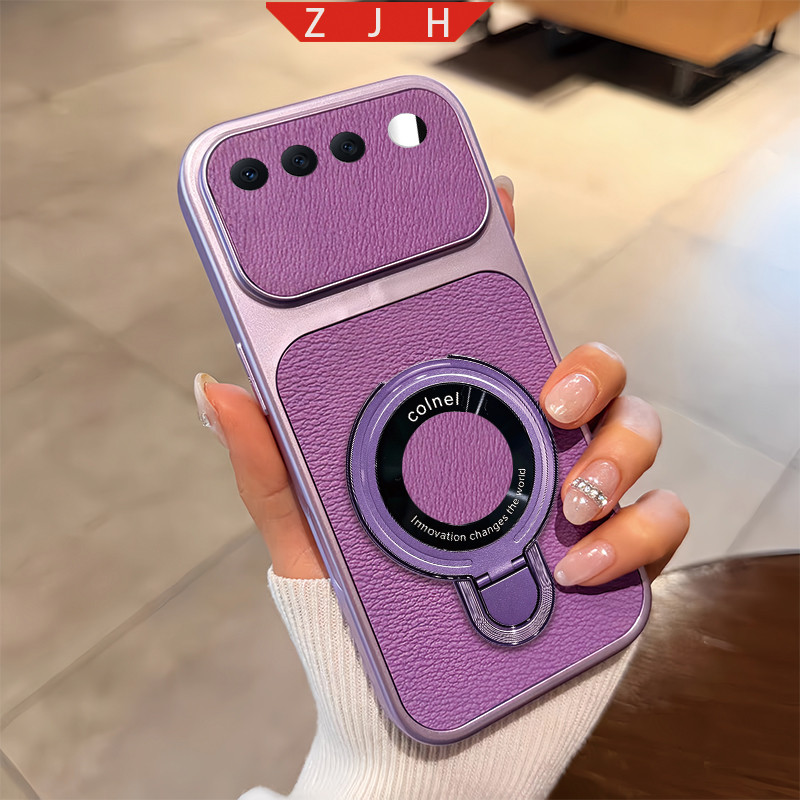 เหมาะสําหรับเคสโทรศัพท์ Realme 16 Pro PLUS 16T 5G ใหม่พร้อมแม่เหล็กดูด U shield วงเล็บพับและกันกระแท