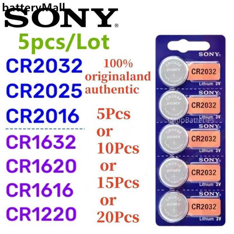 Lithium Button Battery-Sony-3V-•-Cr2032-•-Cr2025-•-Cr2016-•-Cr1632-•-Cr1620-•-Cr16-•-Cr1220- Suitab