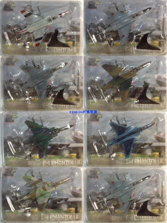 TAKARA Ocean Hall 1/200 World Airlines Museum F4 Ghost Fighter Aircraft สําเร็จรูปรุ่นยี่ห้อใหม่ออกจ