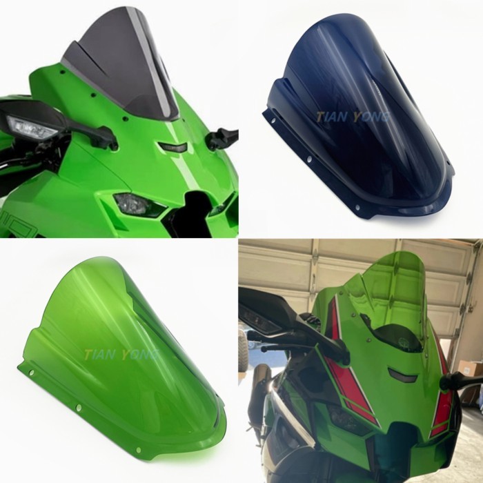 Motorcycle Windshield For Kawasaki Ninja ZX 10R ZX10R/RR ZX-10R 2021 2022 2023 2024 2025 WindScreen