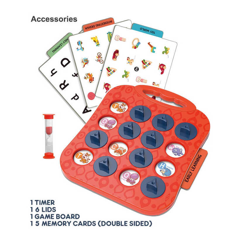 Puzzle MEMORY Game Board Game Toy MEMORY MATCH เกมกระดานปฏิสัมพันธ์ระหว่างพ่อแม่และลูก