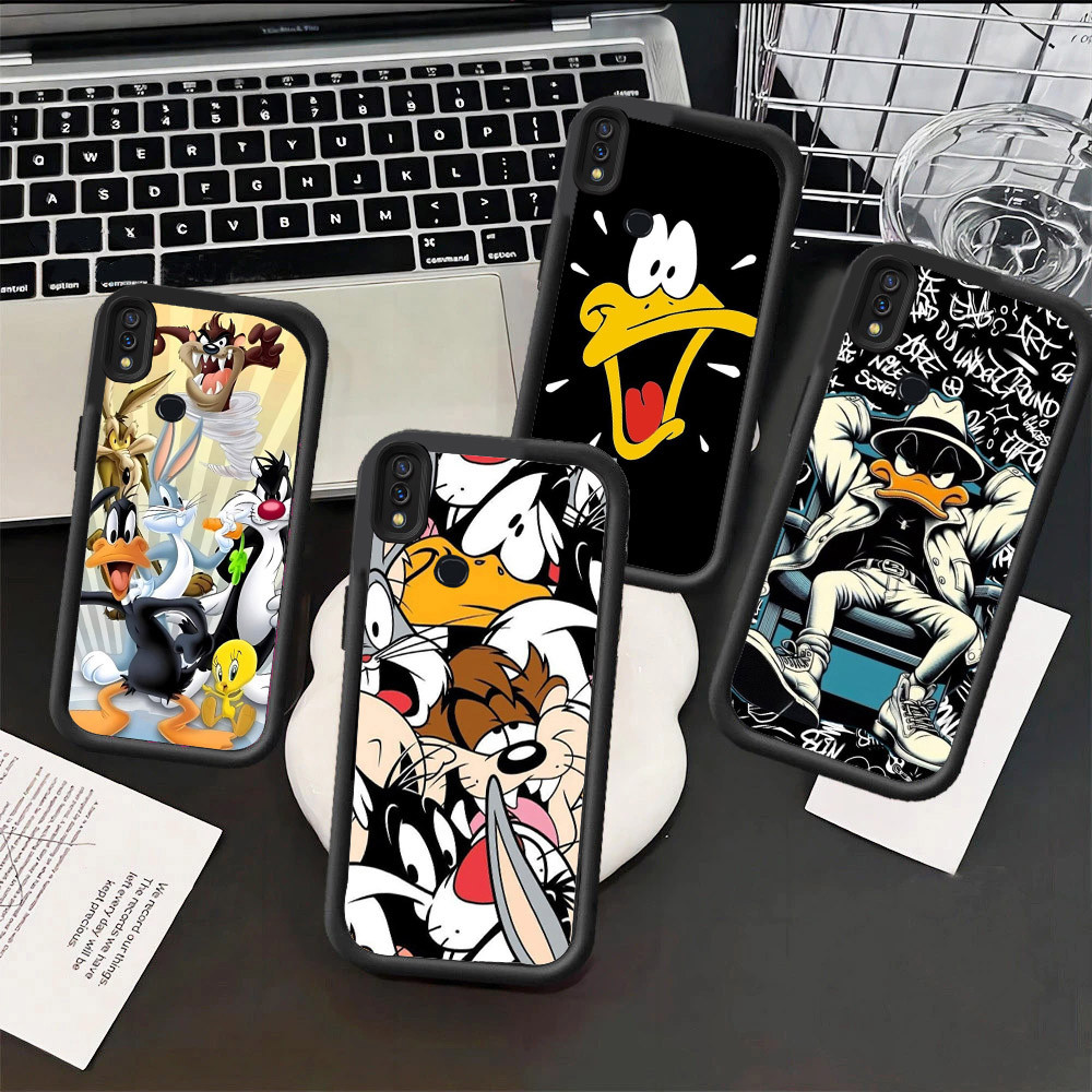 RK27 Daffy เป็ด Hp ชุบปลอกสําหรับ Samsung A06 FE A05 A16 F04 A03 A15 A25 M15 A34 A24 A14 S25 A04 S21