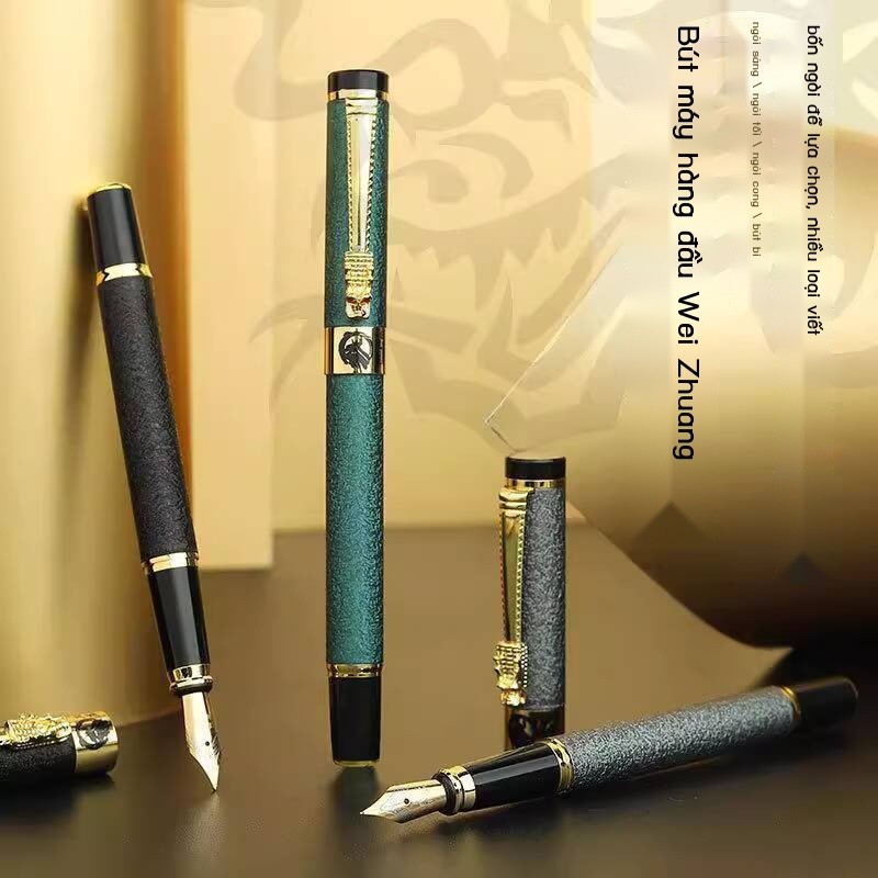 Wei Zhuang Hard Practice Ink ดูดซับ Nib การประดิษฐ์ตัวอักษรปากกาวาดโลหะสําหรับ