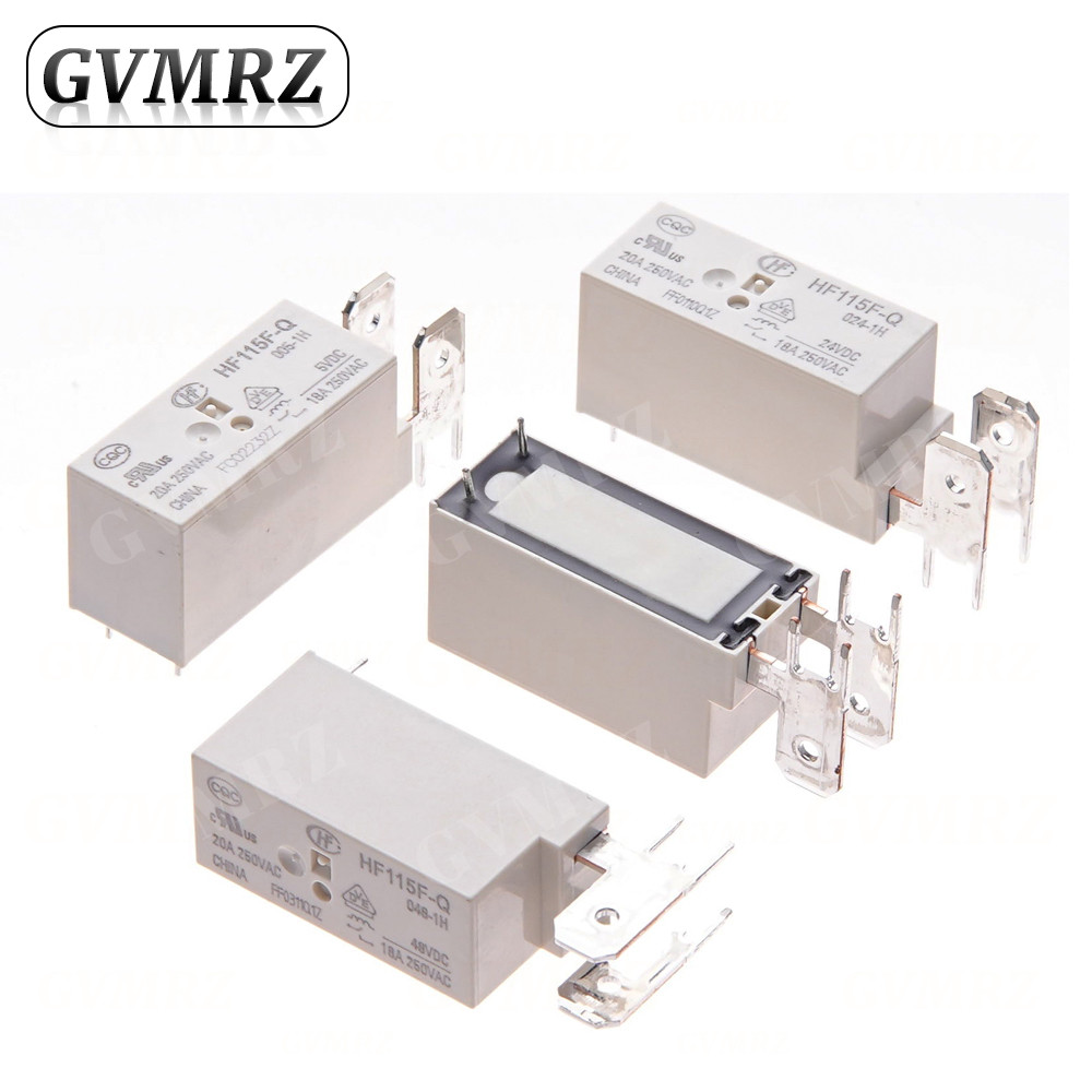 1PCS 48V รีเลย์ HF115F-Q-048-1H HF115F-Q 048-1H JQX-115F-Q 048-1H JQX-115F-Q-048-1H 05VDC รีเลย์