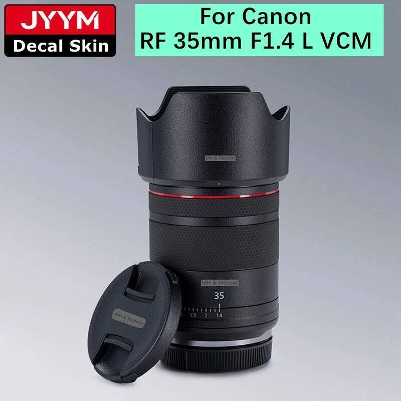 สติกเกอร์ที่กําหนดเองสําหรับ Canon RF 35 มม.F1.4 L VCM รูปลอกผิวเลนส์กล้องไวนิลห่อฟิล์ม 35 1.4 35F1.