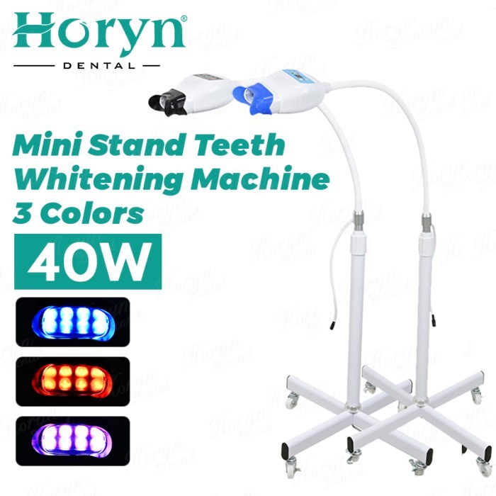 40W Dental Teeth Whitening Machine 8 LED Teeth Whitening Removable Holder Bleaching Light Tooth Whi