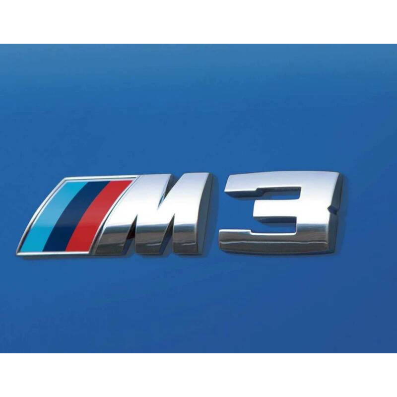 เหมาะสําหรับ BMW M3 Word Mark E90 Word Mark E92 ฝาครอบหาง Mark E93 ช่องเดินทาง F30 Displacement M3 C