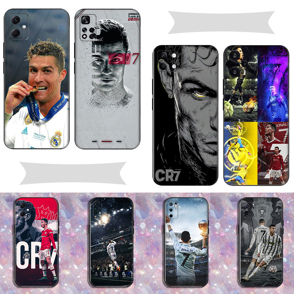 CR7 Cristiano Ronaldo Football star ^FC8 สําหรับ Xiaomi Poco F3 M3 Pro X3 NFC GT F4 X4 C40 ความเข้าก