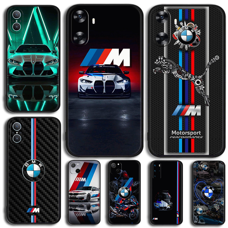 สําหรับ Huawei Nova 2i 2 Lite 3 3i 4E 5i 5T 7 10 SE 8i Y61 bmw รถ 7Y20 สีดํา TPU ปลอกซิลิโคนอ่อนนุ่ม