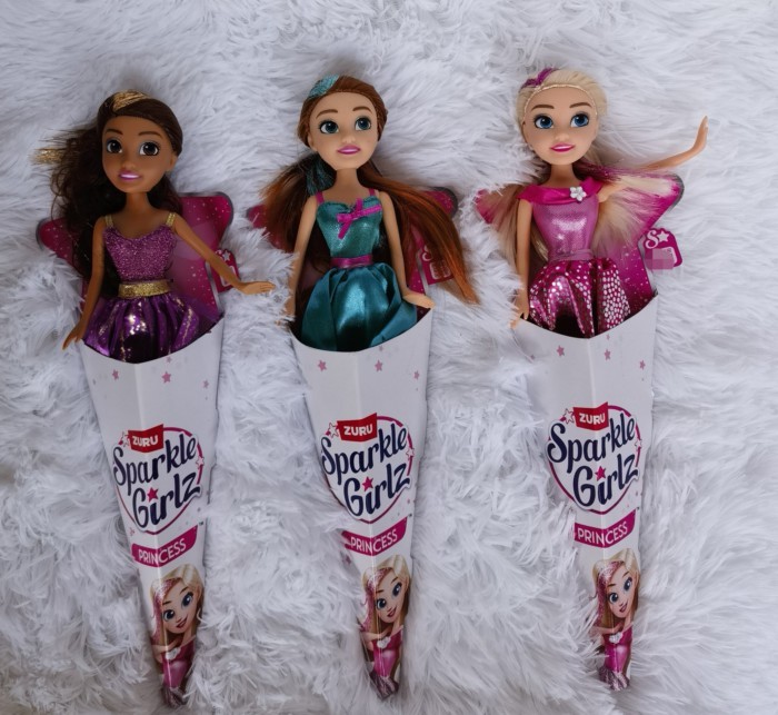Zuru Shiny Girl Series Fairy Cone Elf Girl Doll Girl Toy ของขวัญวันเกิด Play House