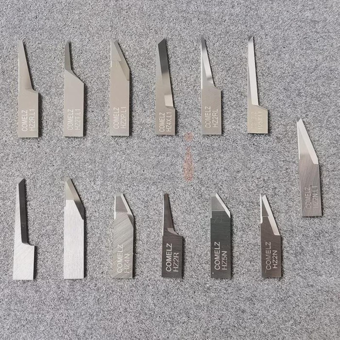 10pcs COMELZ Leather Synthetics Fabrics Cutting Blade Gerber Lectra Teseo Elitron Knife HZ2P HZ3B H