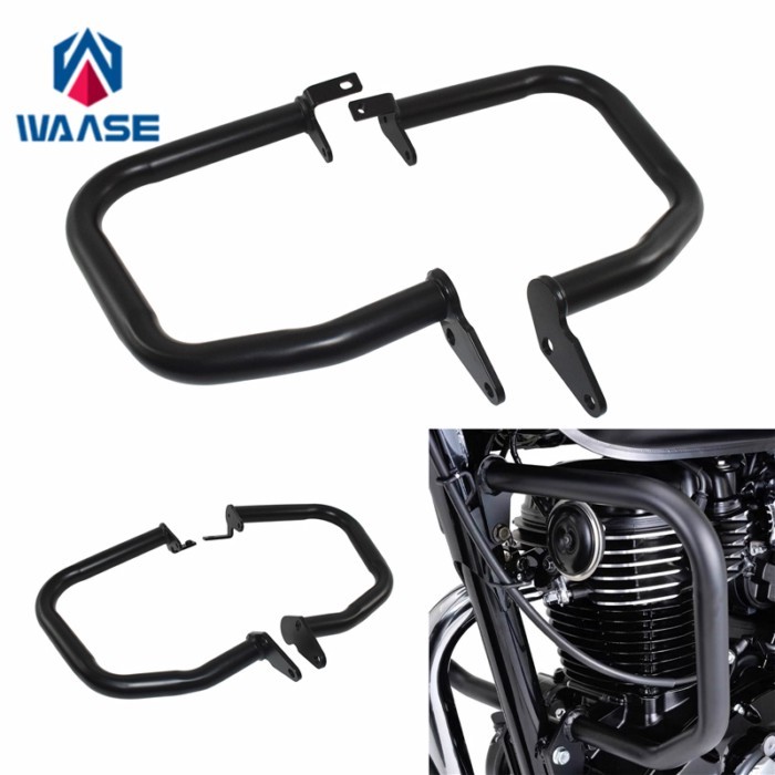 waase For Honda GB350 GB350S GB 350 350S 2023 2024 Left and Right Engine Bumper Guard Frash Stunt C