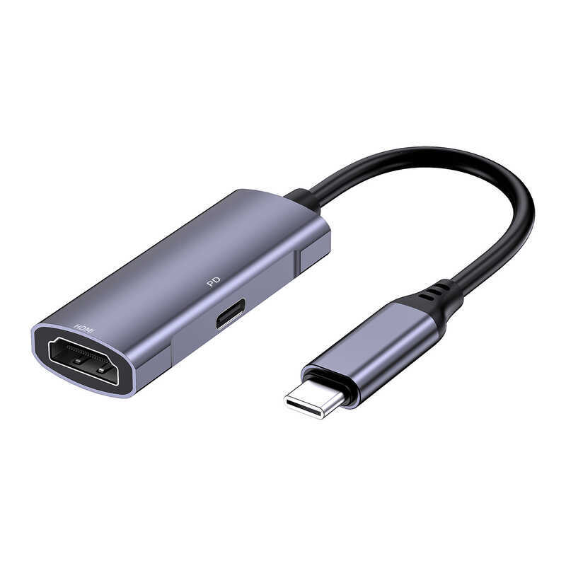 Two-in-One USB3.0 Docking Station Splitter pd1W Fast Charge HDMI 4K Hub type-c Docking Station